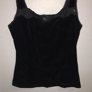 Black Velvet Camisole